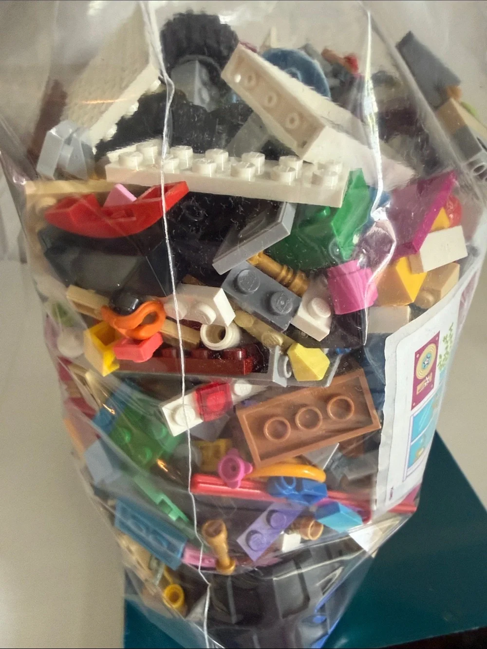 Mixed Small LEGO 2.5 Bricks Bag — Multi Color